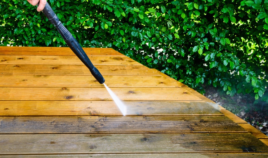 Deck Cleaning